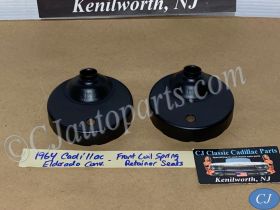 OEM 1961 1962 1963 1964 Cadillac Eldorado Deville Fleetwood Front Upper Coil Spring Retainer Seat Cups Pair #1475900